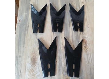 現(xiàn)貨供應(yīng)85度整體剪刀片 沈陽三環(huán)玻璃剪刀片器皿機(jī)械供料機(jī)用剪刀片shear blade