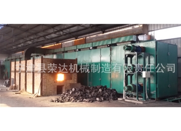 型煤球烘干機 臥式帶式環(huán)保型煤球烘干機